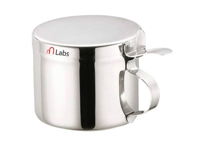 Spitting Mug With Lid S.s 100 X 50 Mm Key Features